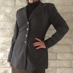 Bebe Grey Blazer Sz 10